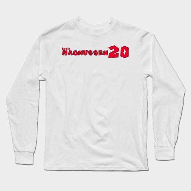 Kevin Magnussen '23 Long Sleeve T-Shirt by SteamboatJoe